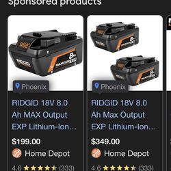Ridgid battery