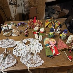 🎄 Vintage Mixed Lot Christmas Ornaments - Great Deal! 🎄