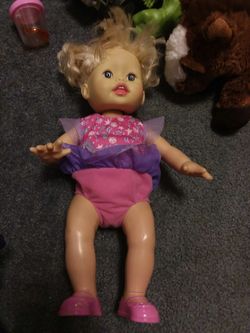 Walking talking moving doll