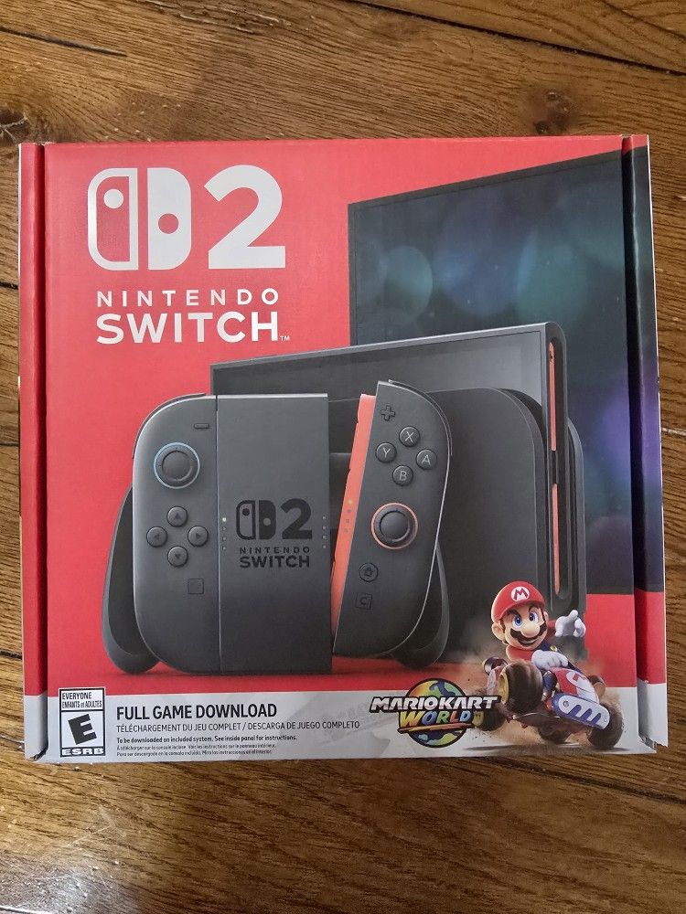 Nintendo Switch 2 Mario Kart World Console Bundle