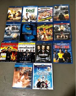 Assorted Blu-ray Discs