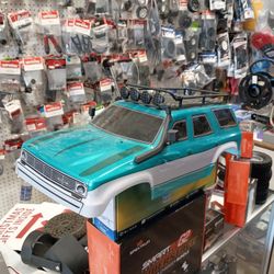 1/10 Scale RC Rocker Crawler Body With LED Light And The Snorkel