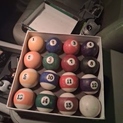 Pool Balls Billiards