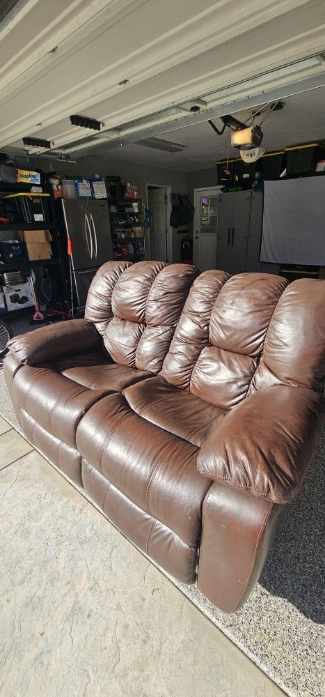 Leather Sofa