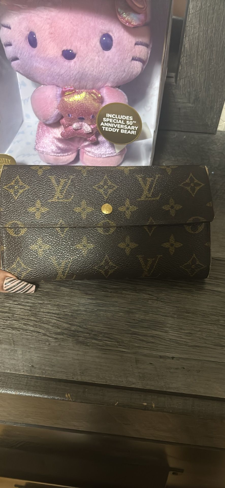 Lv Monogram Wallet Original