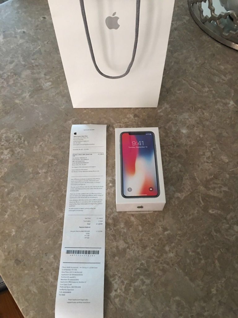 iPhone X 64GB at&t