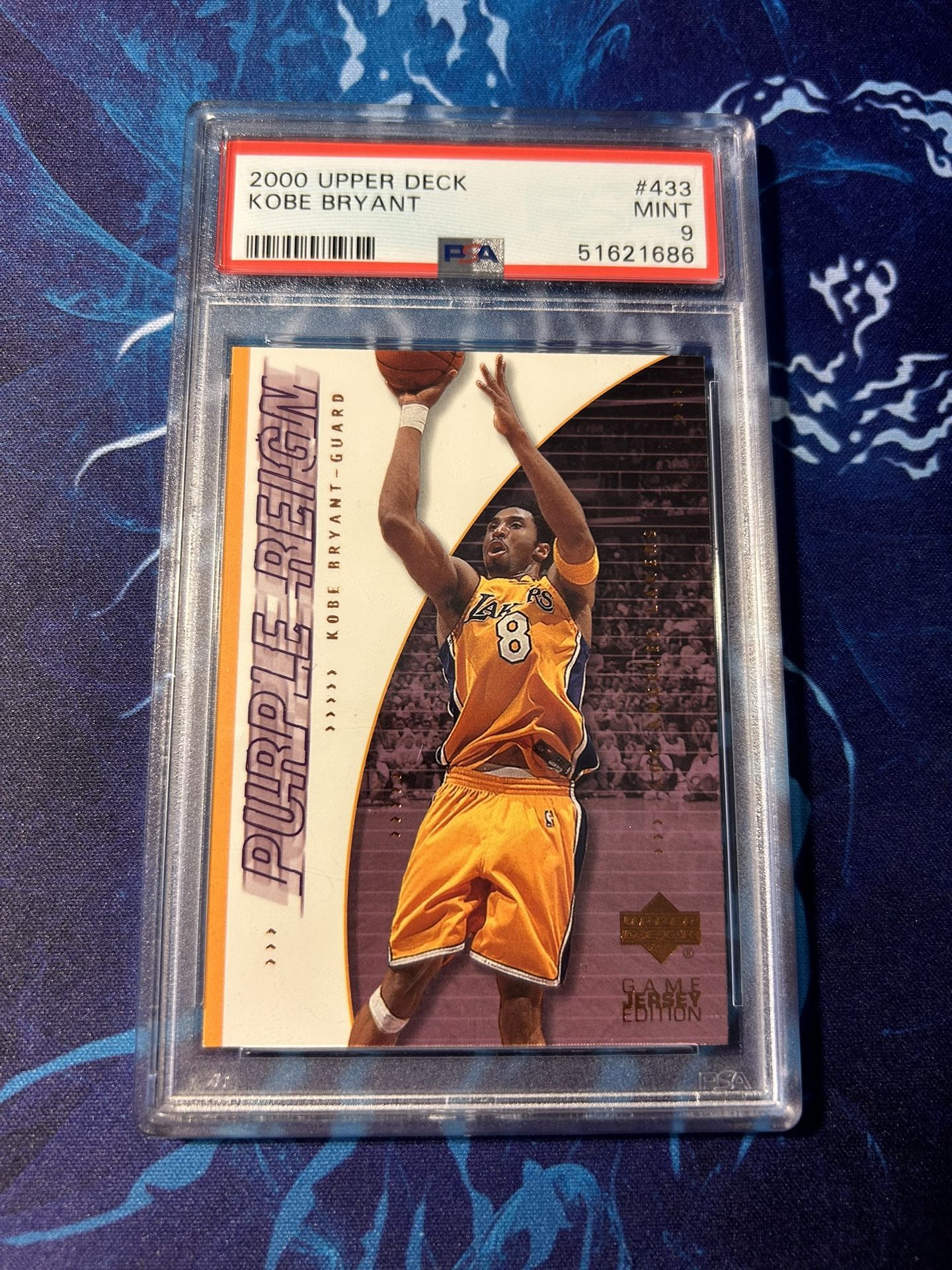 2000 Upper Deck Psa 9 Kobe Bryant 