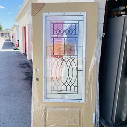 Exterior Entry Door 36x78.25 Slab Only