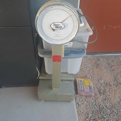 100 Lb Flat Weighing Scale