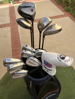 Complete lady golf club for right hand high end Japanese club (G3 driver and woods,maruman irons and brand new golf bag