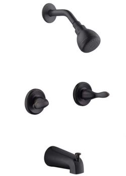 Glacier Bay Constructor 2-Handle Shower & Tub Faucet In Bronze