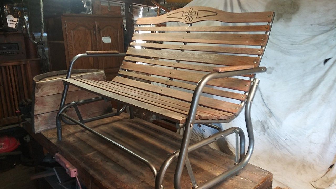 Outdoor Glider Bench