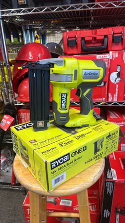 RYOBI ONE+ 18V 18-Gauge Cordless AirStrike Brad Nailer (Tool Only)