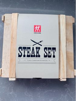 Brand New Zwilling Steak Knife 12 Piece Set