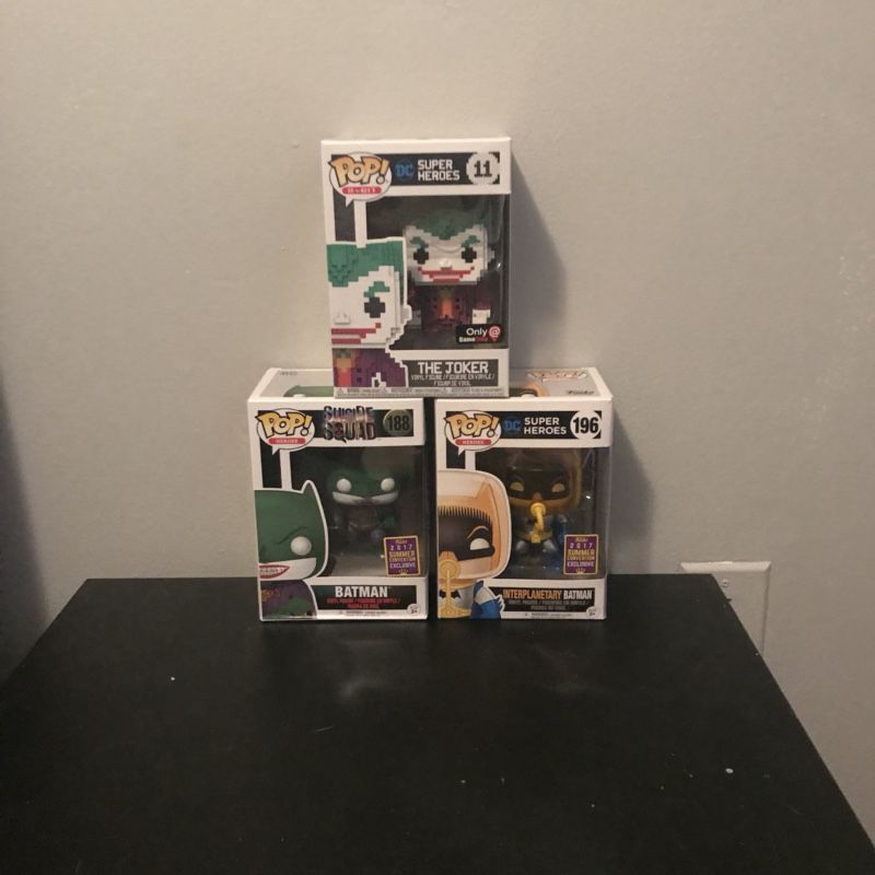 Dc funko pop collection
