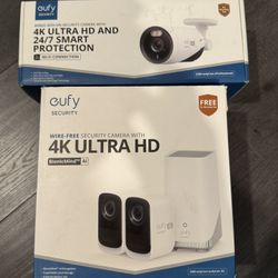 Eufy 4K Ultra HD Security Camera System – BionicMind AI + Add-On Cam