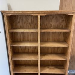 Solid Wood Shelving Unit 