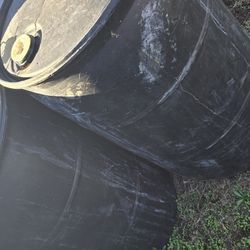 55 Gal Plastic  Barrels 