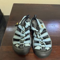 KEEN Newport Shoes Womens Size 10 Light Blue Water Hiking Sandals 