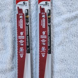 Diablo 9" Sawzall Blades 5 Pack
