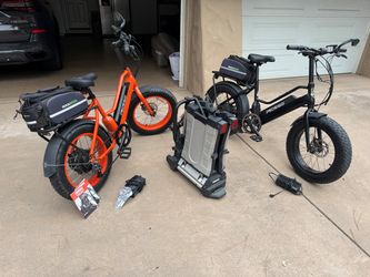PEDEGO E-BIKES + DUAL THULE RACK