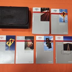 2018 Toyota Highlander Owners Manual  - Complete Set 