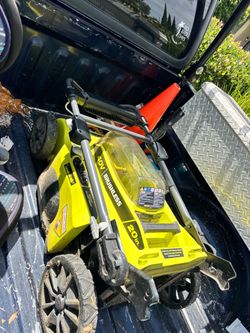 Ryobi lawnmower