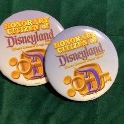 Disneyland Buttons