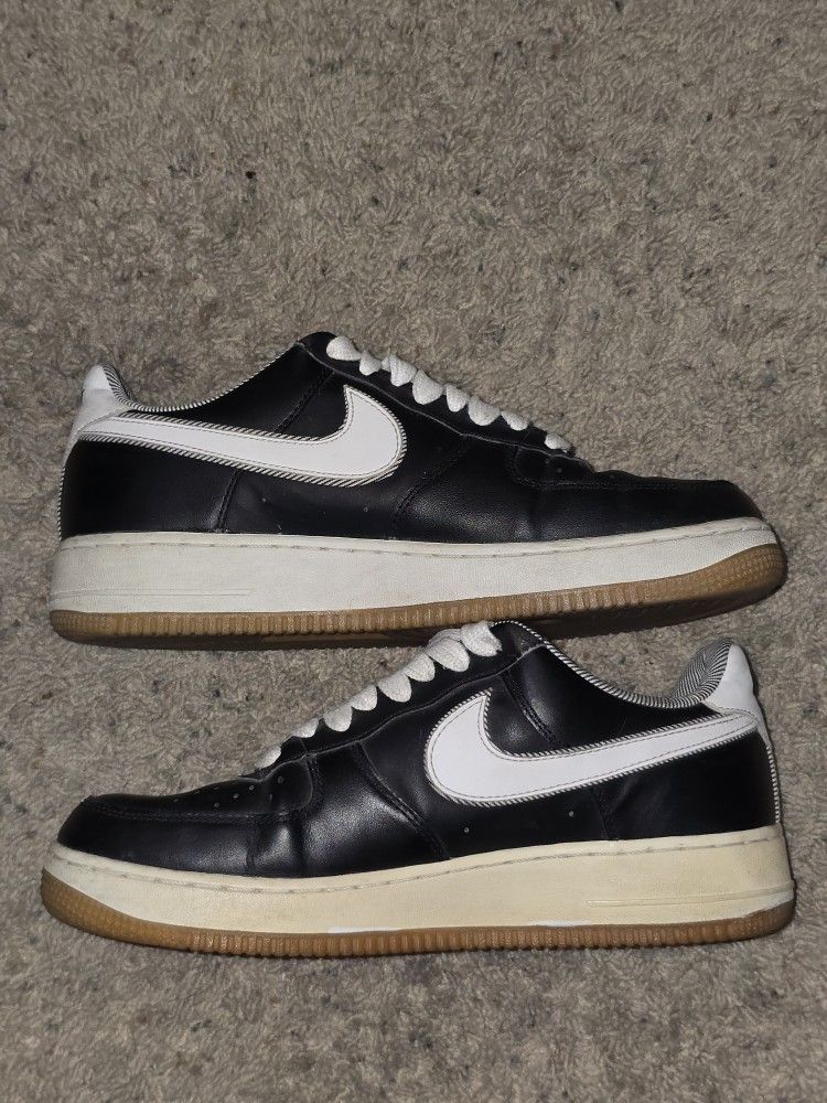 Nike Air Force 1 Low 'Seersucker Pack' 488298-046 Mens Size 9