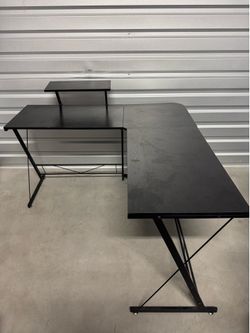 L Shaped computer desk