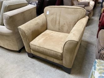 Modern Classic Light Brown Arm Chair