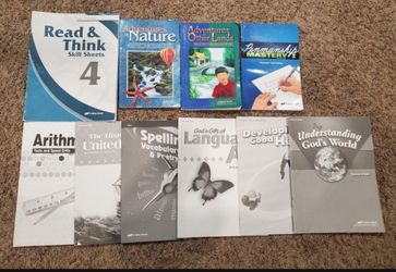 ABeka Books 4th Grade Student And Teacher's Set