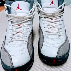 Jordan 12 Retro - Grey/white