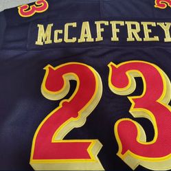 Rivalry 49er Jersey Black Red With Gold Trim Purdy Warner Kittle Bosa Or McCaffrey Williams 23 97 54 85 13 71