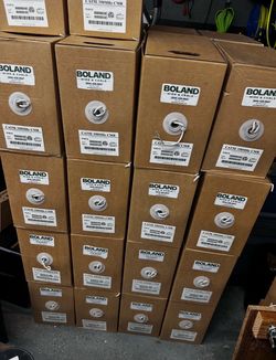 32 x 1,000 FT Cat5e 350MHz CMR UTP 24/4P Riser Ethernet