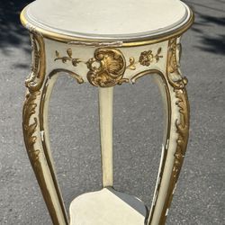 Vintage French Style Hollywood Regency Table