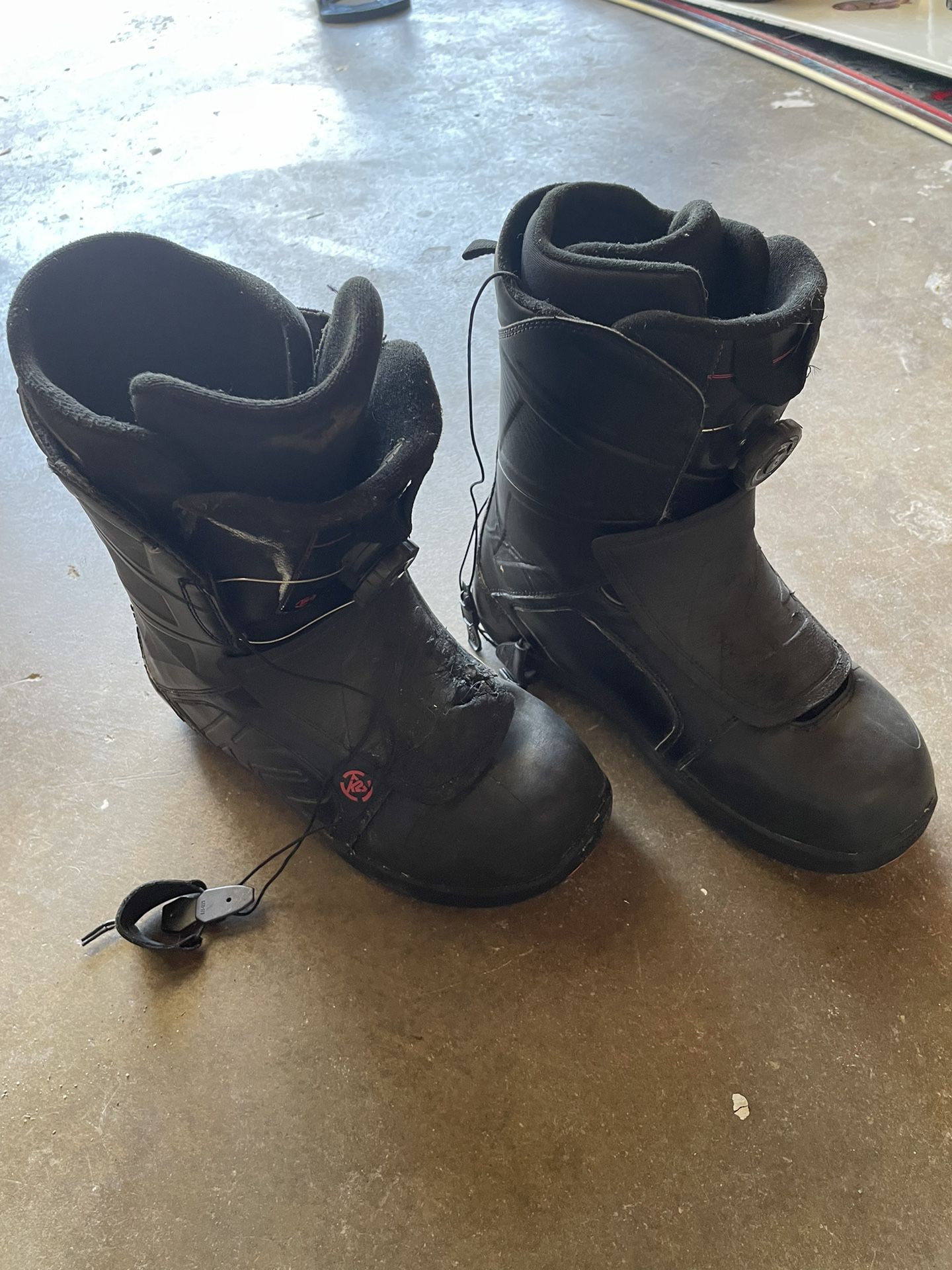 K2 Snowboard Boots size 10.5 BOA Used