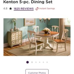 Raymour & Flannigan 5 Piece Table