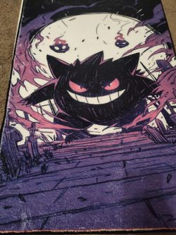 Gengar Custom Soft rug