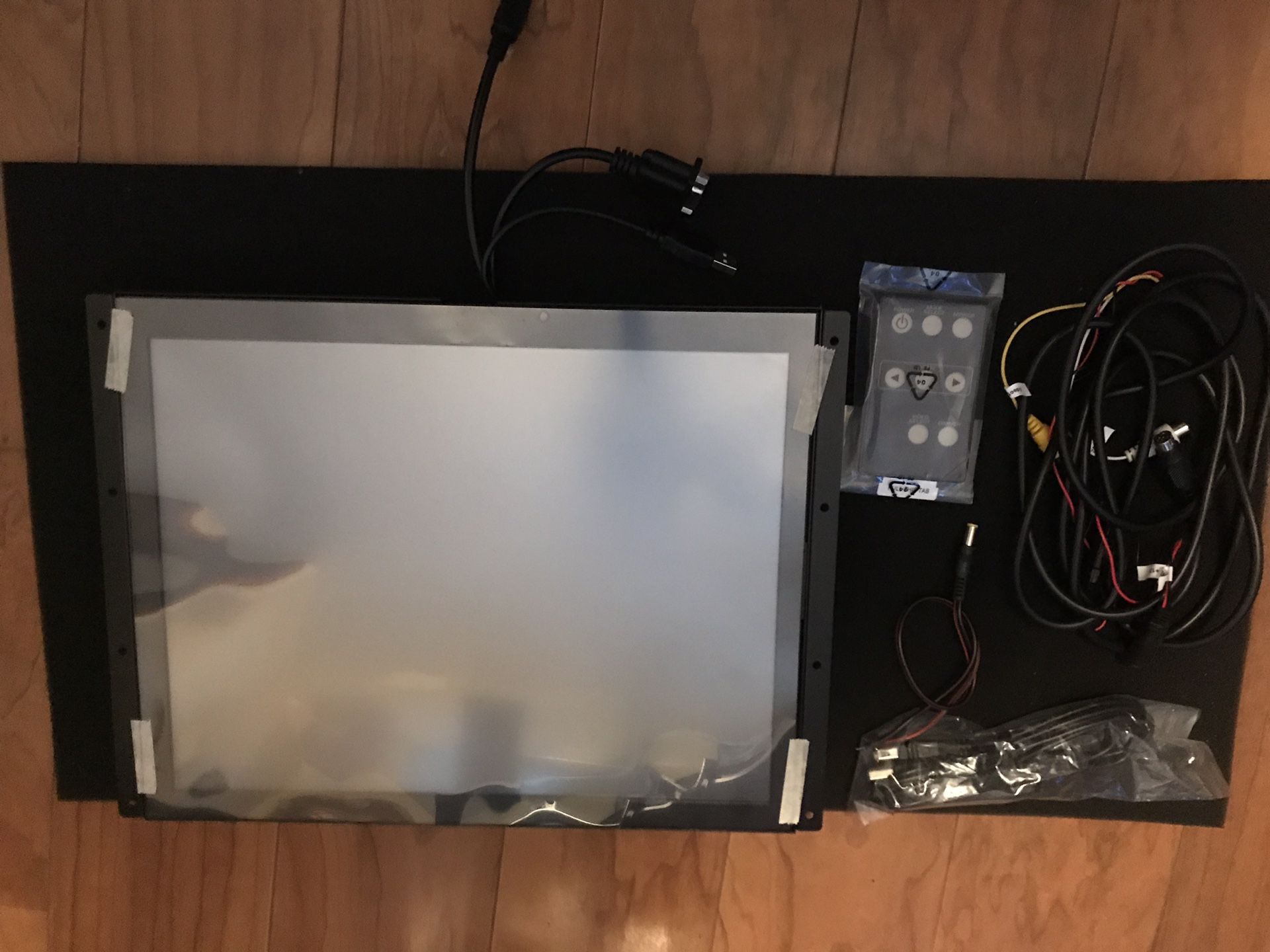 Accelevision LCDM15TS 15 Inch Metal Housed LCD Monitor Touchscreen. New Never Used