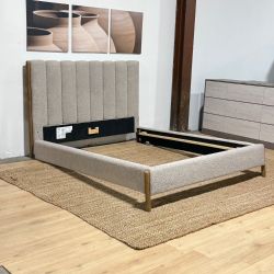 Birch Lane Desinae Queen Platform Bed - $1,800 Retail.
