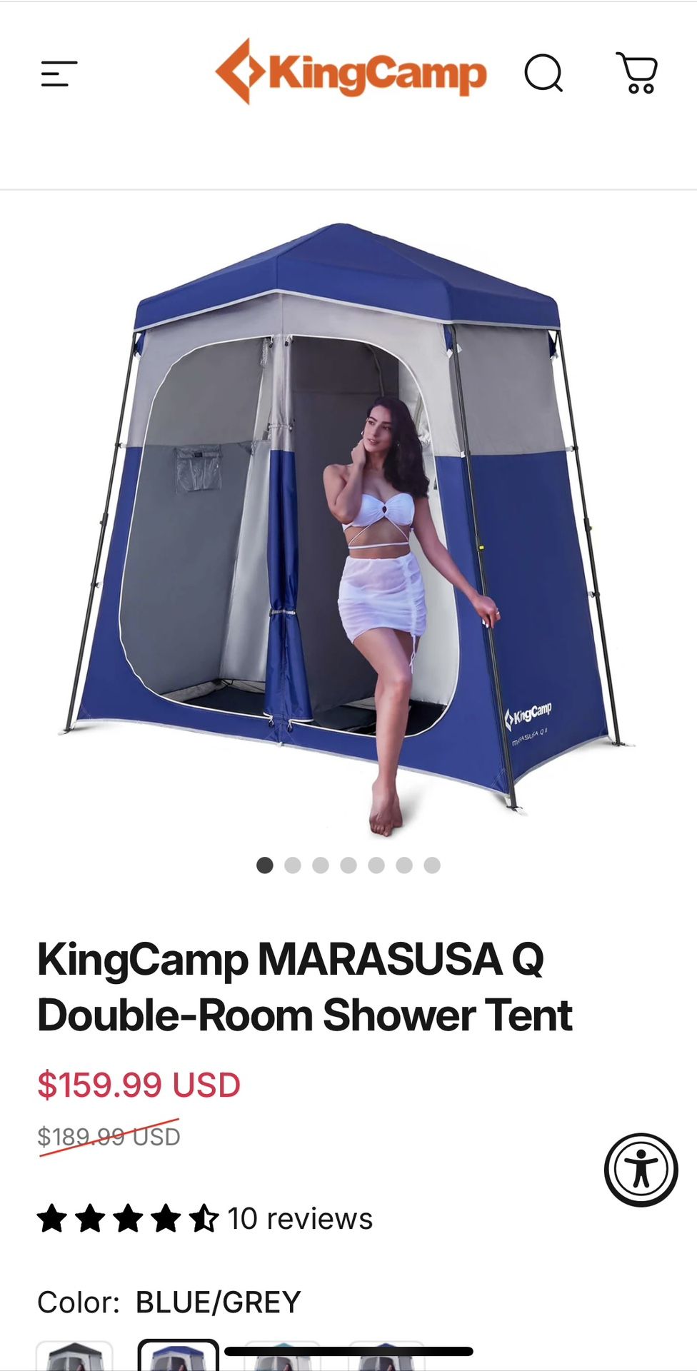 Shower Tent—camping/outside
