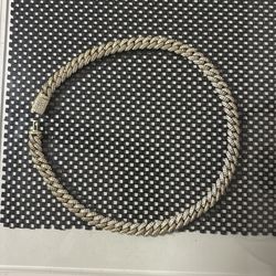 iced out Cuban link chain
