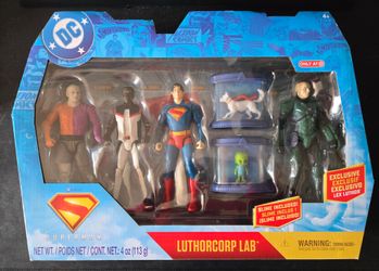 Superman Luthercorp Lab Toy Set