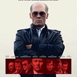Black Mass Movie Poster 24 x 36 Inches Full Sized Print Plexiglass Framed & Ready for Display