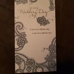 Wedding Day Money Holder Greeting Card 