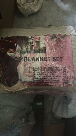 Golden Lines 10 PCS Blanket Set