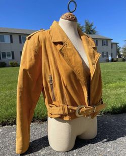 Mustard Leather Jacket