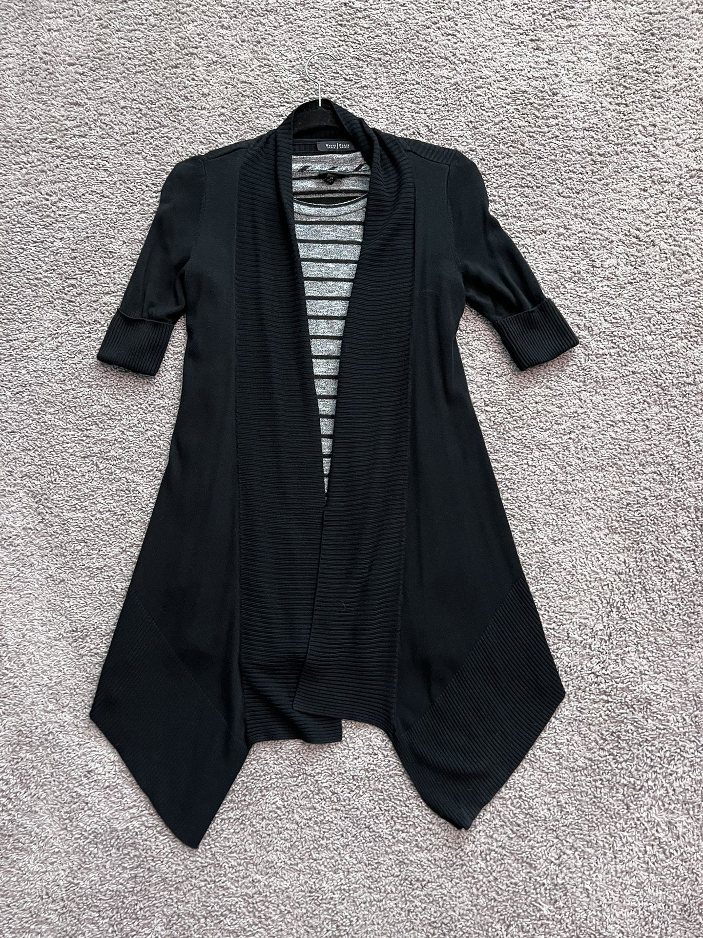 Women’s White House Black Market Duster Sweater & Tunic- Small