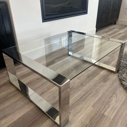 Modern Glass Coffee Table 